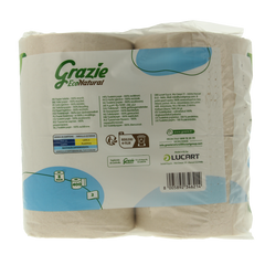 Grazie Natural Toiletpapier 2-laags 8.00 Stuks