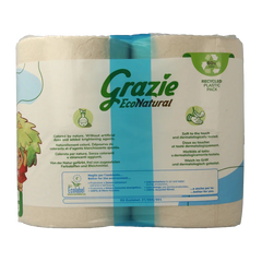 Grazie Natural Toiletpapier 2-laags 8 Stuks