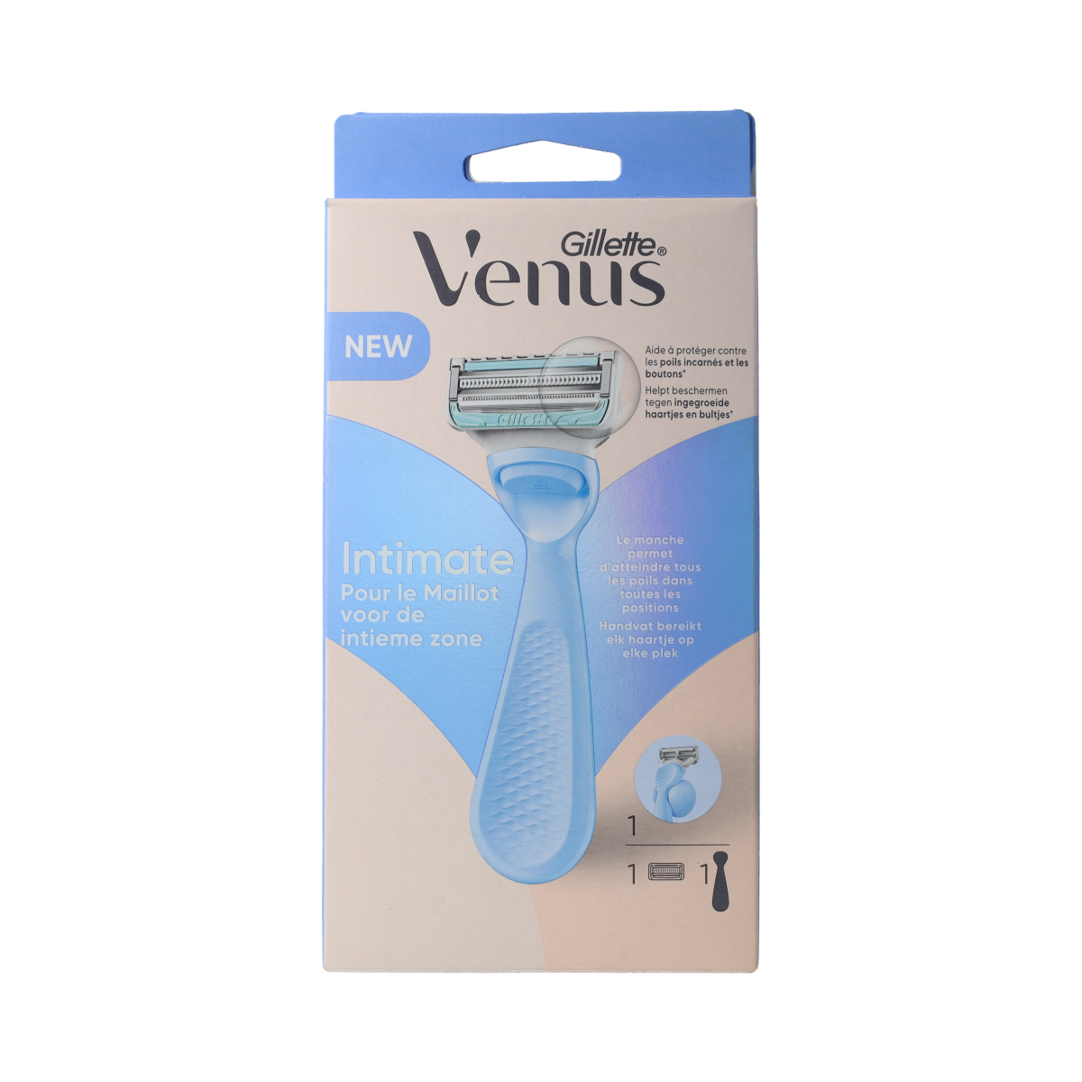 Gillette Venus Body Scheersysteem H+1 1CT 1.00 Stuks