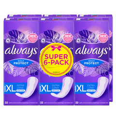 Always Always Daily Protect Inlegkruis 132CT 132.00 Stuks