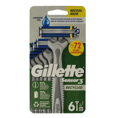 Gillette Sensor3 wegwerpmesjes 6 Stuks