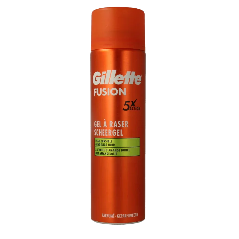 Gillette Fusion shaving gel sensitive 200.00 Milliliter
