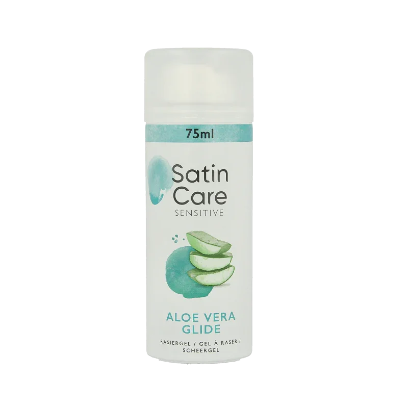 Gillette Satin care gel aloe vera 75 Milliliter
