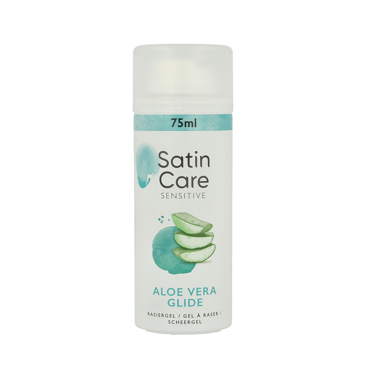 Gillette Satin care gel aloe vera 75.00 Milliliter