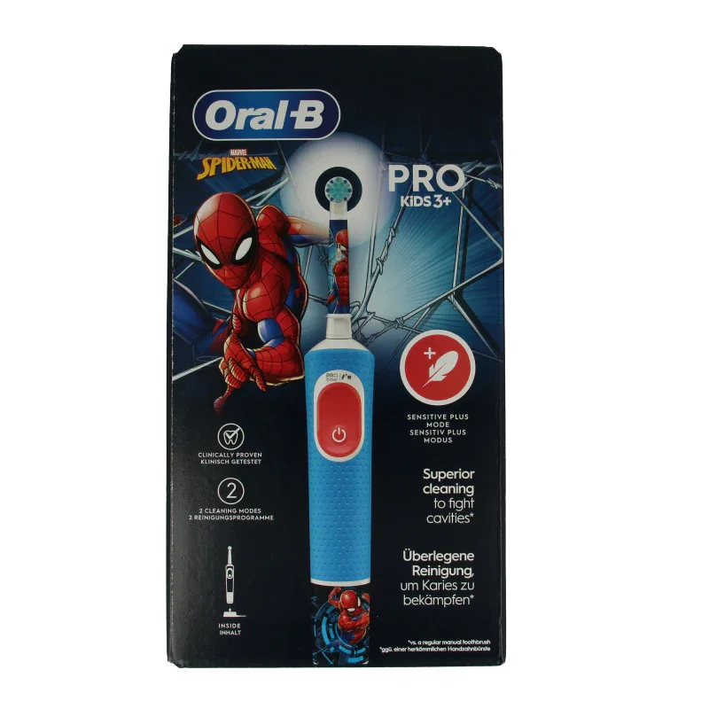Oral B Vitality pro kid spiderman 1 Stuks