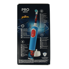 Oral B Vitality pro kid spiderman 1.00 Stuks