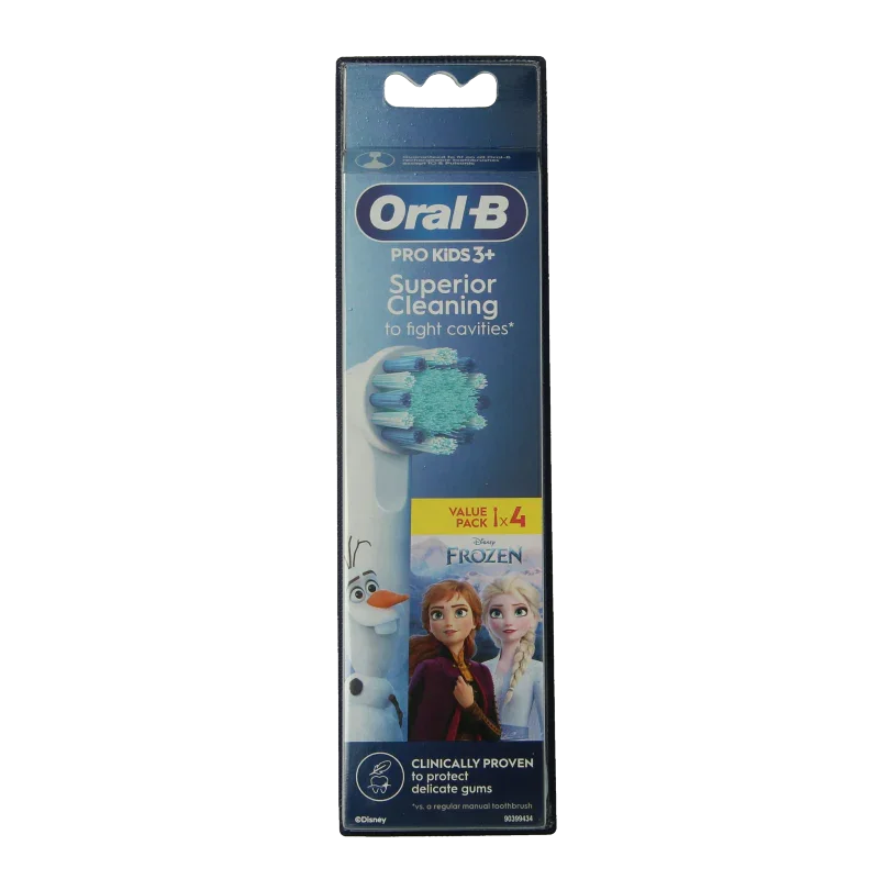 Oral B Opzetborstel kids frozen 4 Stuks