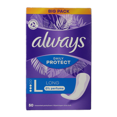 Always Inlegkruisjes daily protect long 50 Stuks