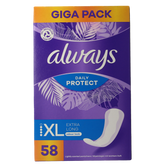 Always Inlegkruisjes daily protection extra long 58 Stuks