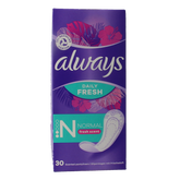 Always Inlegkruisjes daily fresh normaal & scent 30 Stuks