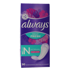 Always Inlegkruisjes daily fresh normaal & scent 30 Stuks