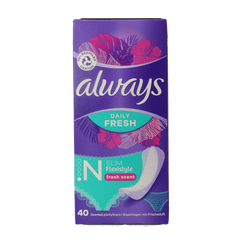 Always Inlegkruisjes daily protect fresh & scent 40.00 Stuks