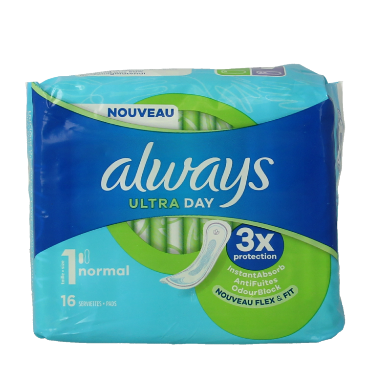 Always Maandverband ultra normaal 16 Stuks