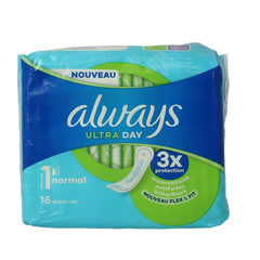 Always Maandverband ultra normaal 16 Stuks