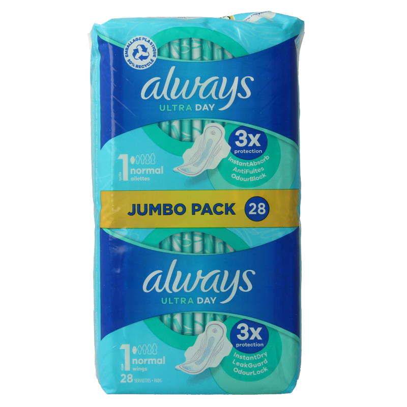 Always Maandverband ultra normaal plus 28 Stuks