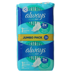 Always Maandverband ultra normaal plus 28 Stuks