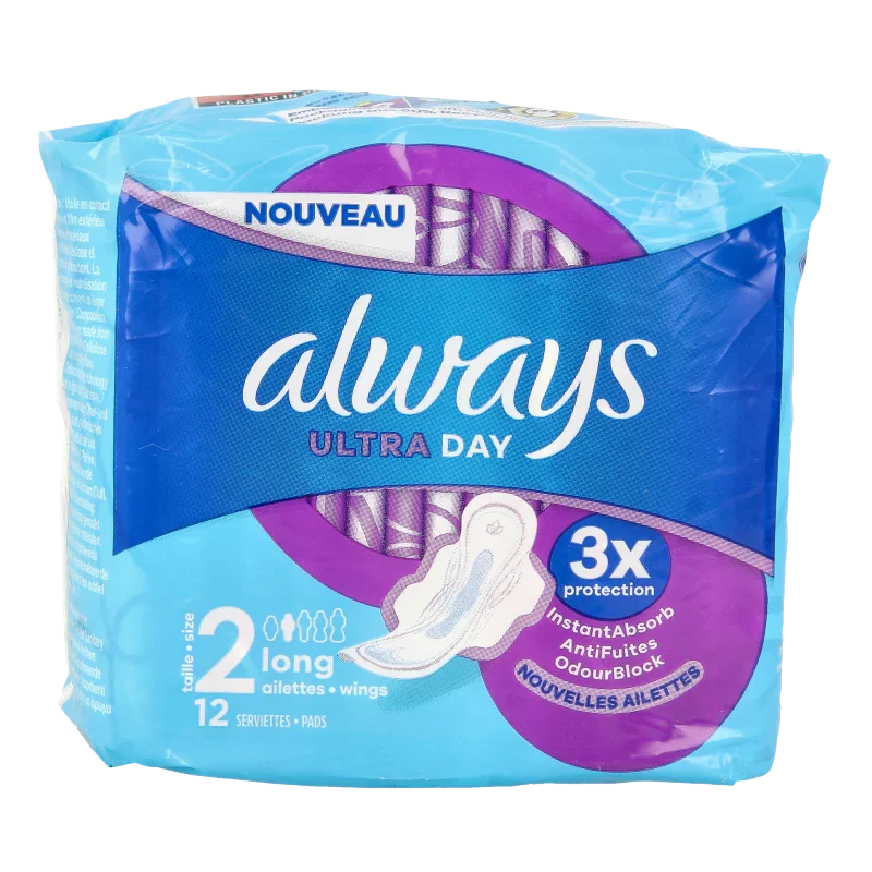 Always Maandverband ultra day long 12 Stuks