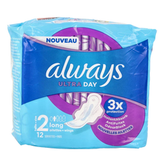 Always Maandverband ultra day long 12 Stuks