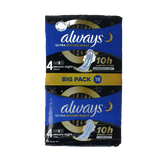 Always Maandverband ultra secure night 18 Stuks
