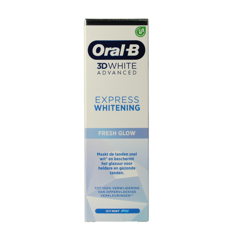 Oral B Tandpasta 3D white advanced expres fresh whitening 75.00 Milliliter