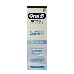Oral B Tandpasta 3D white advanced expres fresh whitening 75 Milliliter