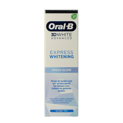 Oral B Tandpasta 3D white advanced expres fresh whitening 75.00 Milliliter