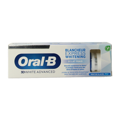 Oral B Tandpasta 3D white advanced expres fresh whitening 75 Milliliter