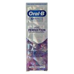Oral B Tandpasta 3D white luxe perfection 75.00 Milliliter