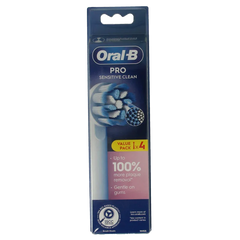 Oral B Opzetborstel sensitive clean 4 Stuks