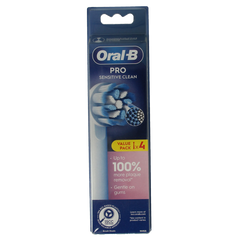 Oral B Opzetborstel sensitive clean 4 Stuks