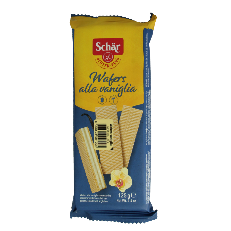 Schar Wafels vanille 125 Gram