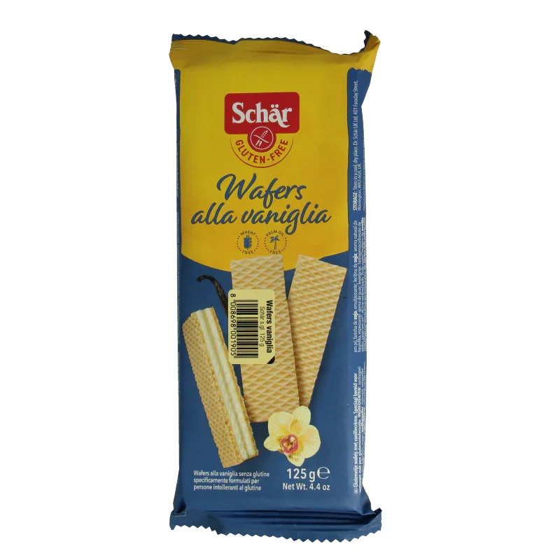 Schar Wafels vanille 125 Gram