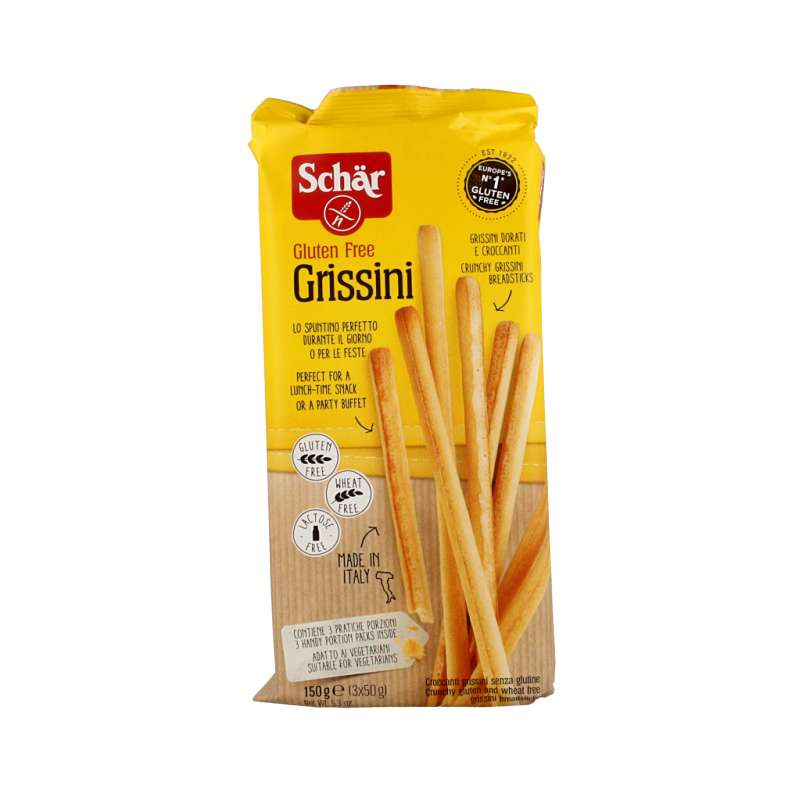 Schar Grissini soepstengels glutenvrij 150 Gram