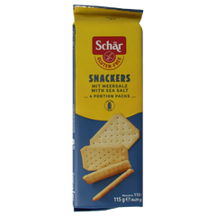 Schar Snackers hartige koek glutenvrij 115 Gram