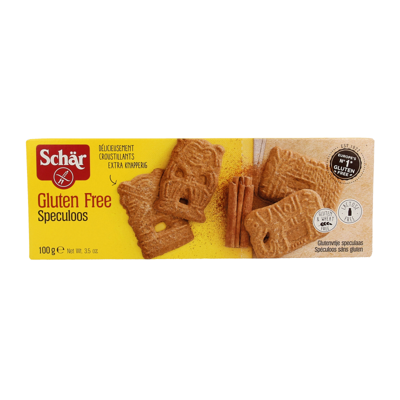 Schar Speculoos glutenvrij 100 Gram