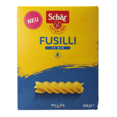 Schar Pasta fusilli glutenvrij 400.00 Gram
