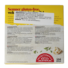 Schar Knackerbrod dun vezelrijk glutenvrij 230.00 Gram