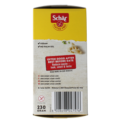 Schar Knackerbrod dun vezelrijk glutenvrij 230.00 Gram