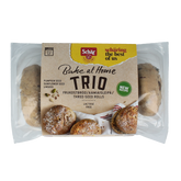 Schar Afbakbroodjes trio glutenvrij 300.00 Gram