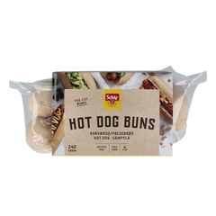 Schar Hotdog broodjes glutenvrij 240.00 Gram