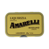 Amarelli Laurierdrop blikje brokken puur 40 Gram