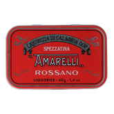 Amarelli Laurierdop liquiriz calabria blikje kleine stukjes 40 Gram