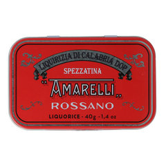 Amarelli Laurierdop liquiriz calabria blikje kleine stukjes 40 Gram