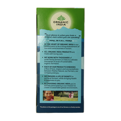 Organic India Tulsi calm tea bio 25 Stuks