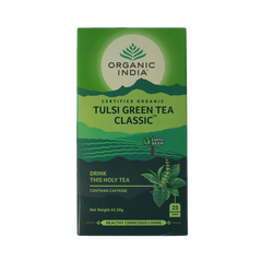 Organic India Tulsi green thee bio 25.00 Zakjes