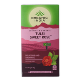 Organic India Tulsi sweet rose thee bio 25 Stuks