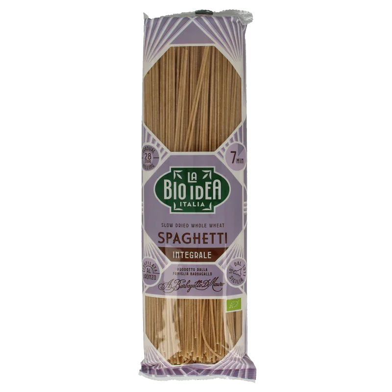 Bioidea Spaghetti volkoren bio 500 Gram
