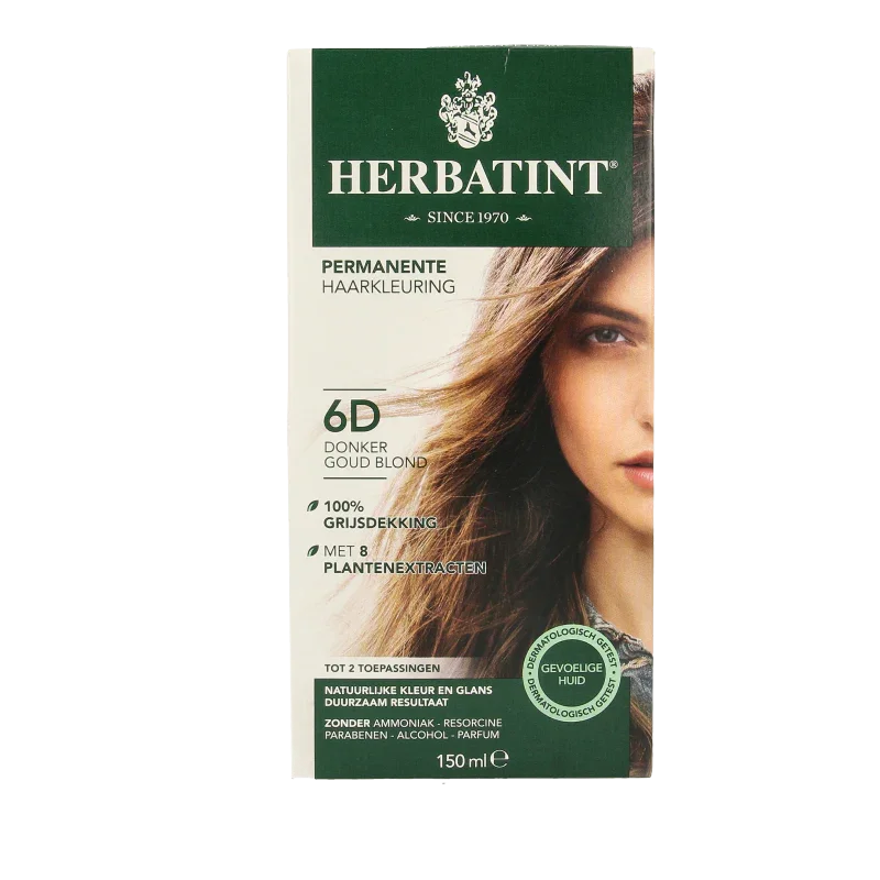 Herbatint 6D Donker goudblond 150 Milliliter