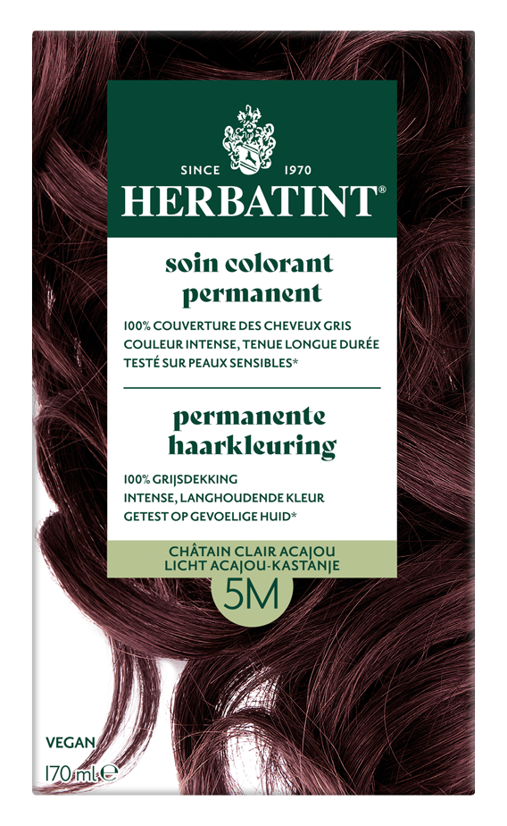 Herbatint 5M licht acajou kastanje 170.00 Milliliter