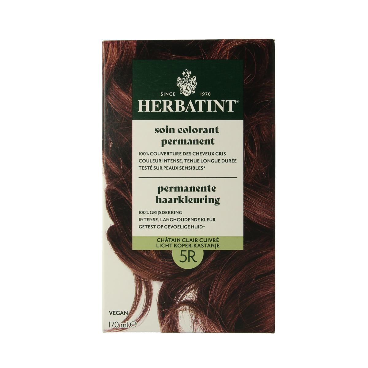 Herbatint 5R Licht koperkastanje 170.00 Milliliter